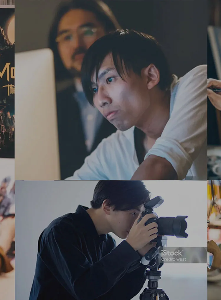 イメージ：様々なクリエイター